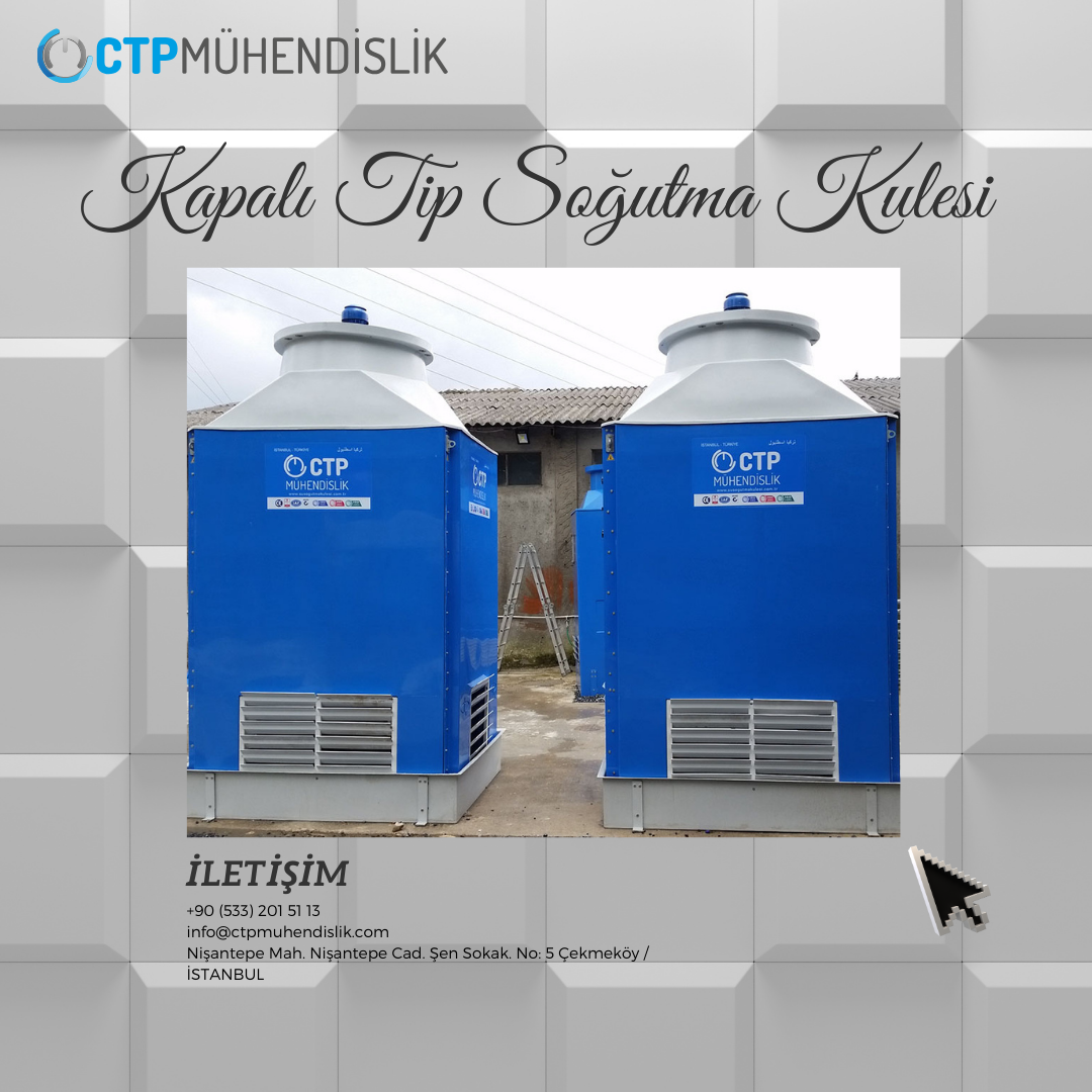 Kapalı Tip Soğutma Kulesinin Bileşenleri Nelerdir?